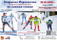 Открытое первенство г.о. Егорьевск по лыжным гонкам (2 тур)